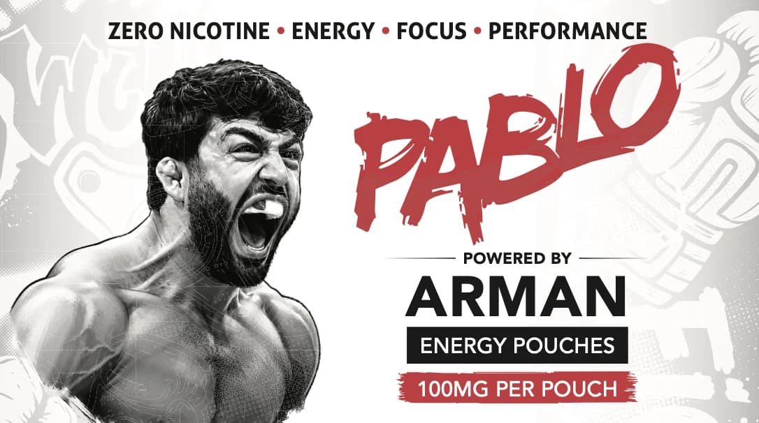 PABLO x Arman Tsarukyan energy pouches